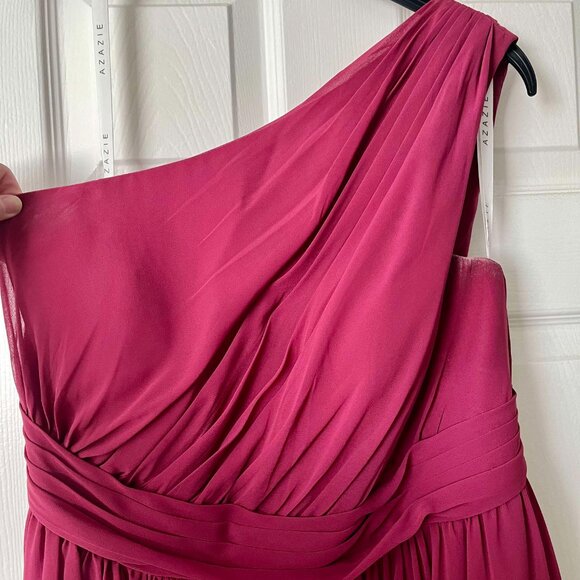 Azazie Chiffon Bridesmaid Dress - Picture 2 of 3